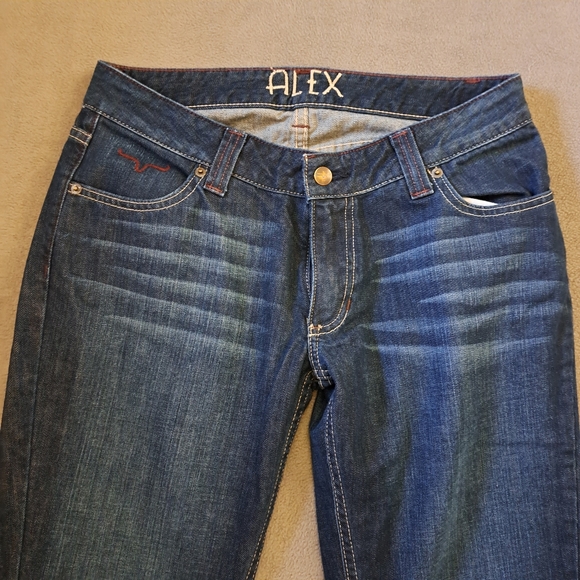 Kimes Ranch Jeans *Size 10 "Alex" Bootcut Denim Women's Dark Wash EUC NWOT - Picture 4 of 14
